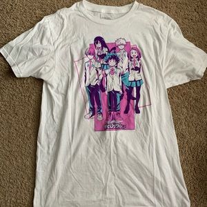 My hero academia anime shirt. size L